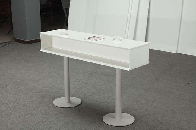 Melamine MFC Office Training Tables Highly Protective With PVC Seal Edge