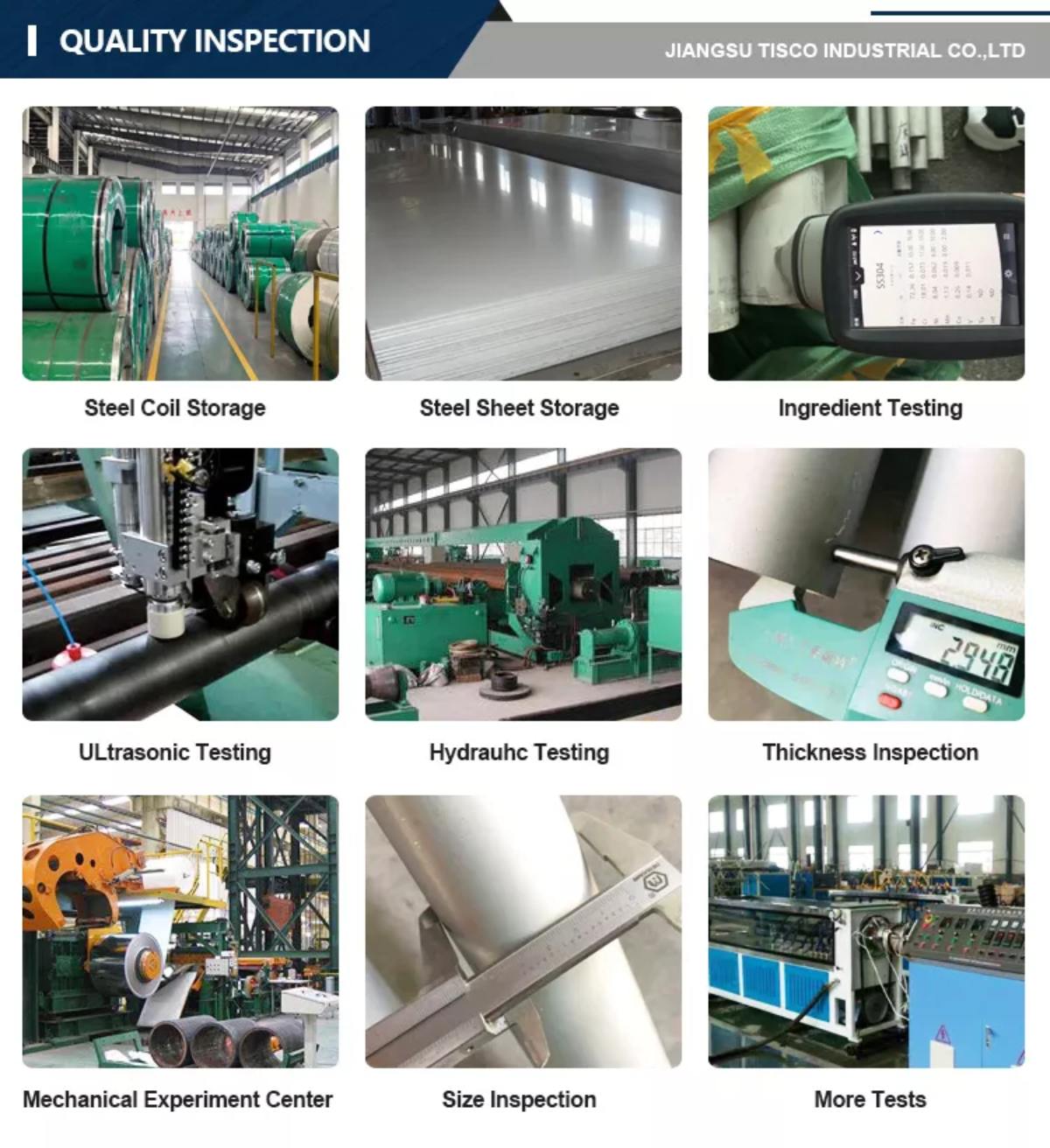 Factory Details of Steel Rebar