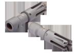 Aluminium Paintball Gun Accessories Barrel Muzzle Brake OEM / ODM Service