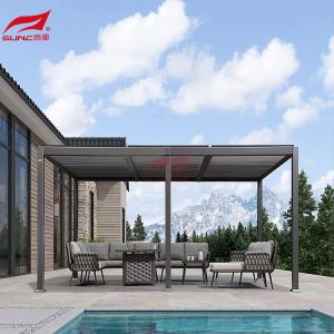 Wholesale Sunc Outdoor Waterproof Motorized Pergola Systems Aluminum Extruded from china suppliers