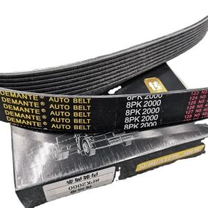 Wholesale 8PK2000 3289779 3955181 Fan Belts for Dongfeng Cummins Truck 6BT ISBe QSB Loader Diesel Engine Belt Shipping DHL UPS EMS FEDEX from china suppliers