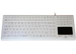 EN55022 122 Keys Silicone Medical Keyboard ROHS IP68 Waterproof