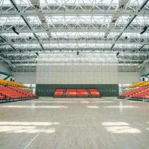 Wholesale Long Span Design Space Frame Stadium Gym Gymnasium Sports Hall Roof Construction from china suppliers