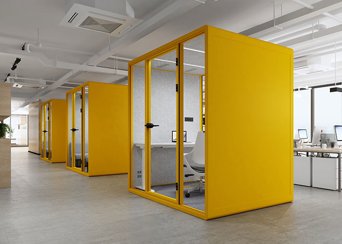 No Longer Interrupted Silent Pods Working Cabin Quickly Assembled Reduce 35db+ Noise