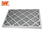 Cardboard Frame Flat Panel Air Filter , Commercial HVAC Filters G4 Efficiency