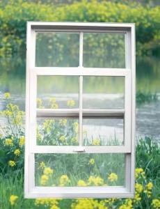 Wholesale OEM Double Glazed UPVC Windows Single Hung Window Replacement For House from china suppliers