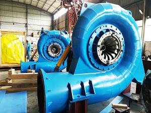 Wholesale Efficiency Automatic Water Turbine Generator 50-60Hz 450-1000 RPM 220-690V Brushless Excitation from china suppliers