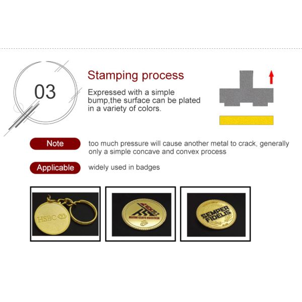 High Quality Custom Metal Domino'S Pizza Lapel Pin Badge