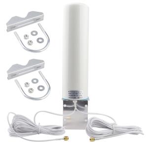 Wholesale LTE 3G 4G 5G Signal Booster 698-960/1710-2700MHZ 12dBi Double 5m Cable Antenna from china suppliers