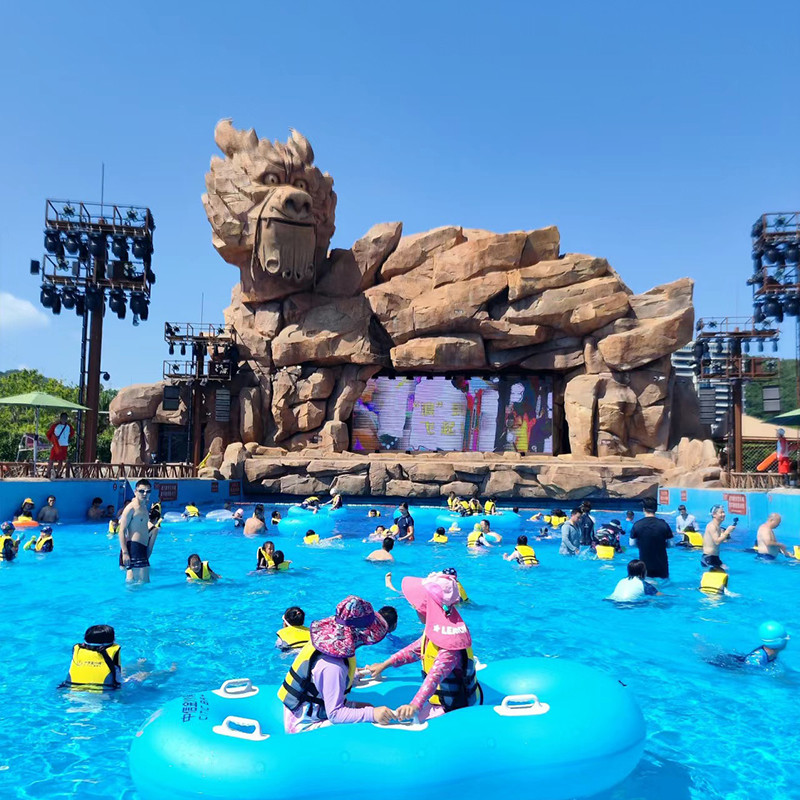 OEM Tsunami Wave Pool Fiberglass Commercial Water Park Equipment