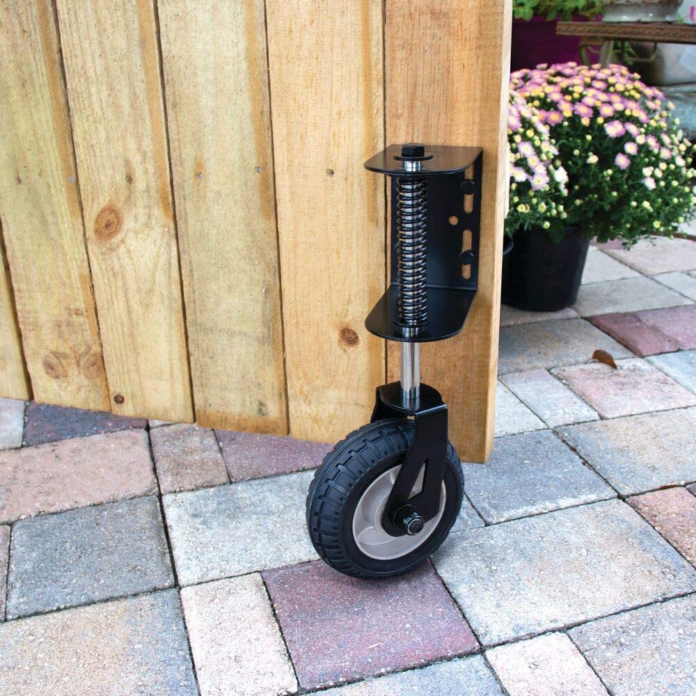 6" Gate Wheel Gate Support Wheel for Chain Link Fence Swing Gate