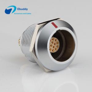 China EGG Female Socket 14pin Waterproof Circular Connector 1K 314 Lemo Compatible Female Connectors on sale