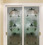 decorative glass usded in French door