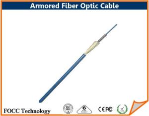 Wholesale Flexible Armored Fiber Optic Patch Cable Connectors / Simplex Fiber Optic Cable from china suppliers