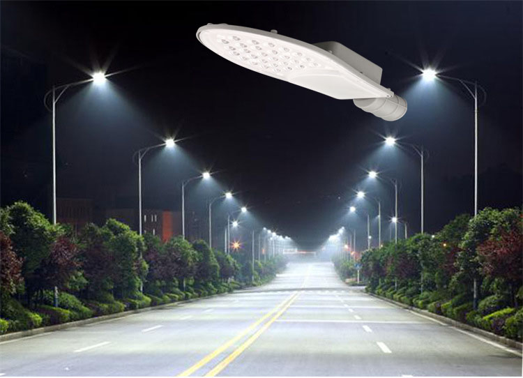 Aluminum Outdoor LED Street Lights AC100-270V , Waterproof 50w LED Street Light