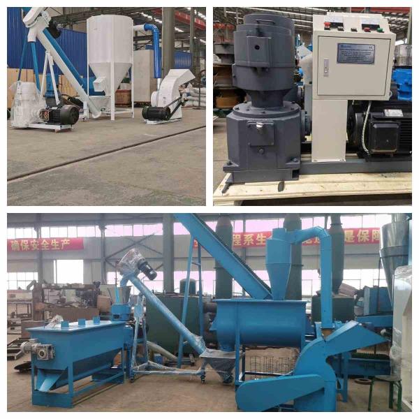 Flat Die Feed Pellet Maker 300kg/H -1000Kg/H Small Animal Feed Pellet Production