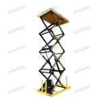 Stationary 2 Ton Multi Scissor Hydraulic Platform Lift Table Max Height 4200mm