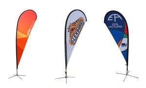 Wholesale OEM Outdoor Teardrop Banners Customized Printing For Promotion from china suppliers