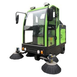Wholesale Manually 4 Brush Head 48V Road Cleaning Sweeper Width 2000mm Lead Acid Battery Powered from china suppliers