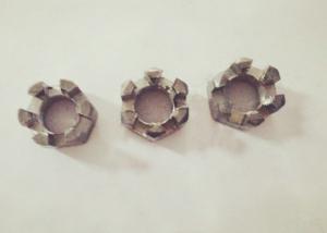 Wholesale Stamping Process Small Hexagon Slotted Nut M14x1.5 Corrosion Resistance from china suppliers