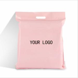 Wholesale D2W PE Biodegradable Courier Parcel Large Delivery Bag Double Handles from china suppliers