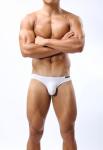Men'S Low Rise Bikini Briefs Boxer Underwear Natural Microfiber Lightweight