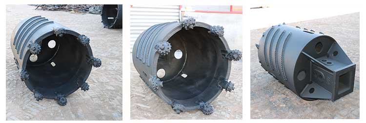 Yellow Color Heavy Duty Diameter 1500mm 20mm Thickness Core Barrel