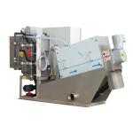 Mobile Screw Press Dewatering Machine For Food Industry Wastewater Treatment