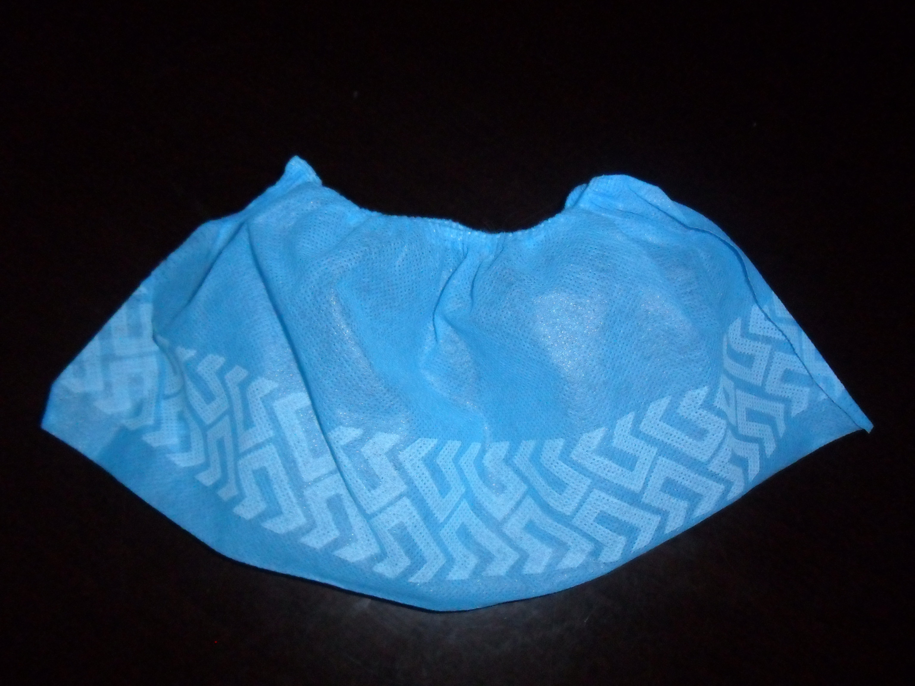 Non Skid Disposable Shoe Covers / Medical Booties Shoe Covers Breathable 35gsm