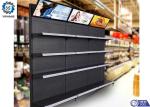 Supermarket Metal Retail Shelving Retail Acrylic Display Stands ODM