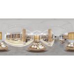 Home Textile Shop Display Furniture Retail Clothes Homeware Store Interior