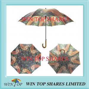 Wholesale Arc 54 inch auto stick war horse hot transfer Umbrella from china suppliers