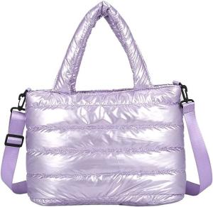 Wholesale Custom Puff Print Cross Body Tote Bag Tear Resistant With Cotton Padded from china suppliers