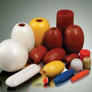 Wholesale PVC Fishing Net Floats , Commercial Fishing Floats Round Shape from china suppliers