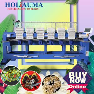 Wholesale As good as tajima embroidery machine HO1506H 400*450mm cap t-shirt flat 3d 6 head embroidery machine for sale from china suppliers