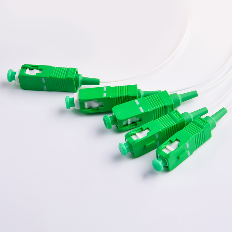 20/80 50/50 5/95 1X2 0.9MM FBT Fiber Optic Splitter