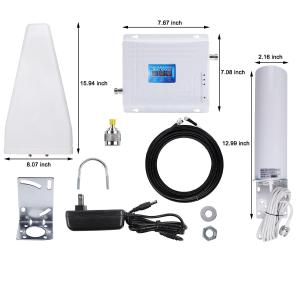 Wholesale Dual Band 900 1800 2100 GSM/3G 2g/3g/4g Mobile Signal Booster/Repeater/Amplifier/Extender from china suppliers