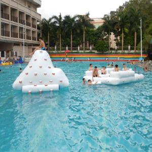 Wholesale 0.9mm PVC Tarpaulin Inflatable Water Park Games For Pool / Adults Water Games from china suppliers