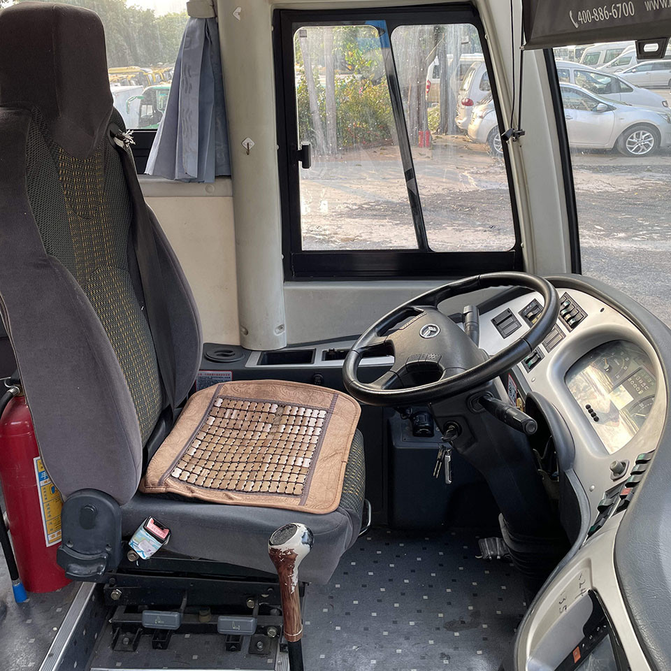 33 Seats Used Left Hand Drive Buses , Euro 4 Second Hand Passenger Bus