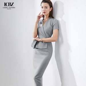 Wholesale Formal Ladies Women Suit in Slim Fit Office Dress with Two Pieces in Color from china suppliers
