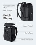 Reflective Strip Insulated Cooler Bags Waterproof 30 Can Soft Sided Cooler