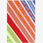 Pink Reflective Nylon Webbing Wholesale High Visibility For Shoes Bags Garment