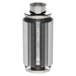 Stainless Steel Hydroponics Indoor Plants Carbon Air Filter for 4-12 Inch Grow