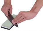 Kitchen Wet Stone Knife Sharpener , Whetstone Cutlery Two Sided Whetstone Stone
