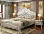 Modern Upholstered Platform Bed , Contemporary Wooden Home Furniture Beds