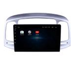 Touch Screen Android 10 Car Stereo 9 Inch For Hyundai Accent 2006-2011