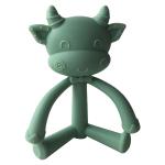 Custom Cartoon Silicone Baby Teether , Food Grade Silicone lnfant Training
