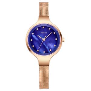 Wholesale Small Size Custom Design Watches Mesh Band Ladies Stone Dial Watch from china suppliers