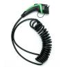 Buy cheap 250V 32A J1772 Type 1 Charging Cable Tethered Open End Coiled Cable from wholesalers