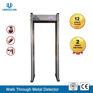 Wholesale 4.3 Inch Door Frame Metal Detector , 18 Zones Basic Walk Through Metal Detector from china suppliers